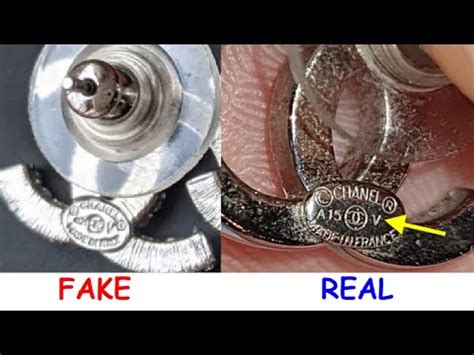 how to tell if chanel earrings are real|chanel jewelry authenticity identification.